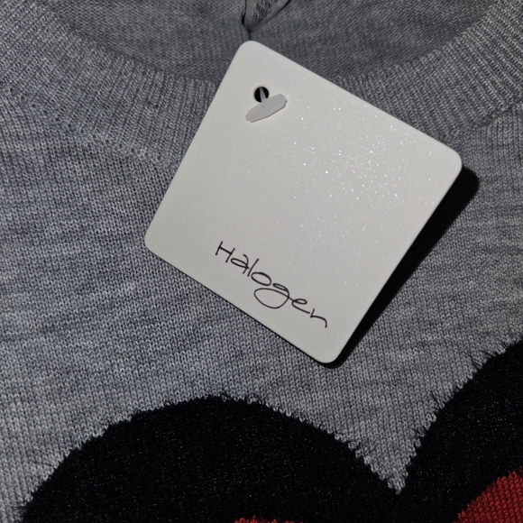 Halogen Light Gray Knit Sweater - Picture 3 of 8